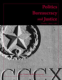 Politics, Bureaucracy and Justice Journal